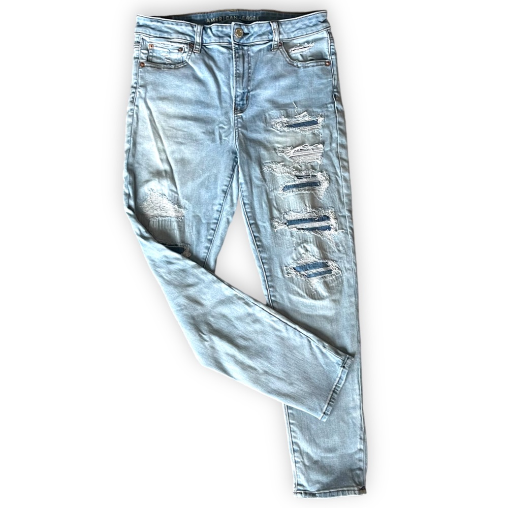 American Eagle Outfitters AEO jeans next level stretch hi-rise jegging pants